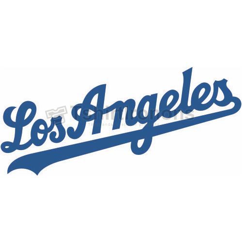 Los Angeles Dodgers T-shirts Iron On Transfers N1664